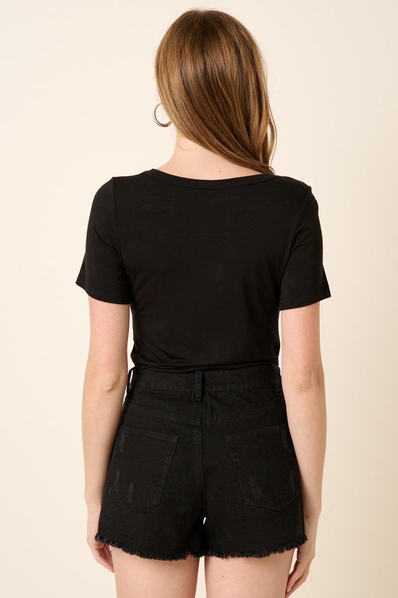 Short Sleeve Bodysuit