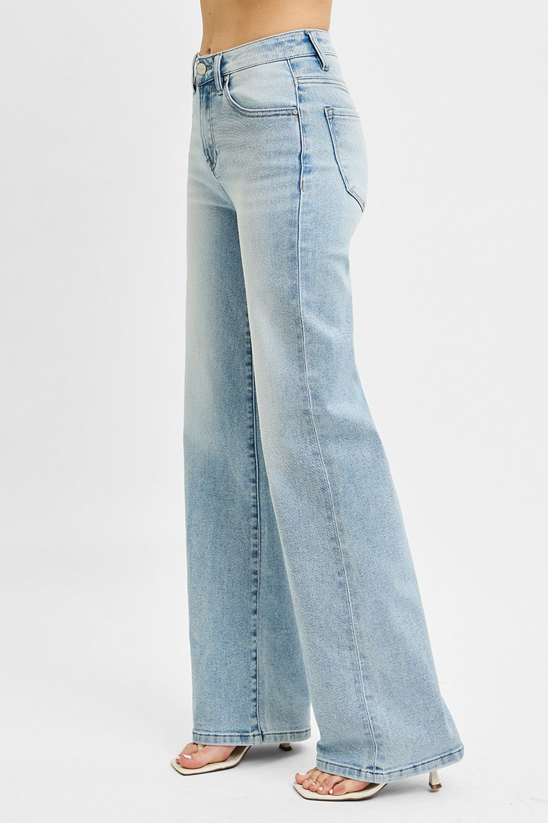 High Rise Wide Leg 90s Jeans
