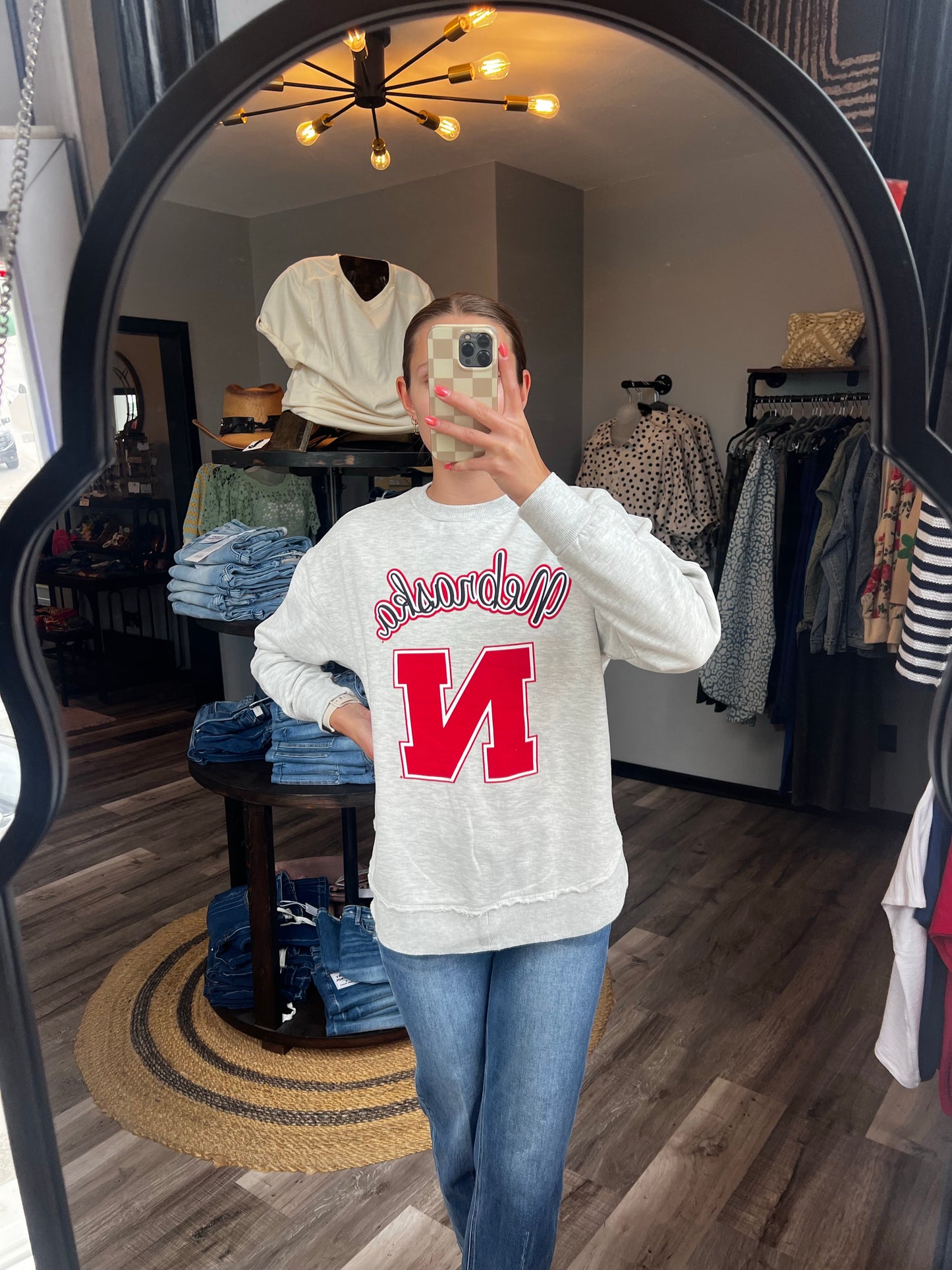 Nebraska Poncho Fleece