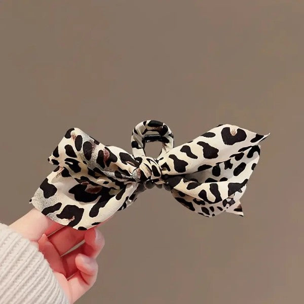 Animal Print Vintage Claw Clip