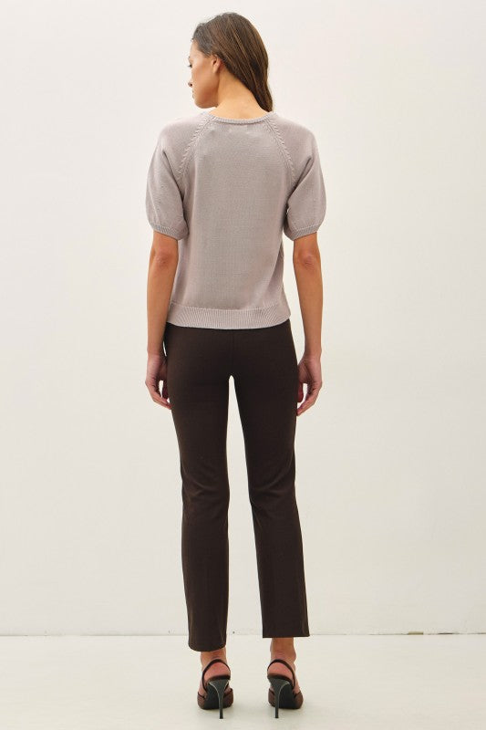 Knit Sweater Tee