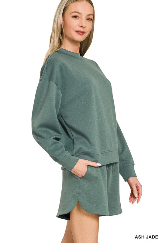 Scuba Pullover/Shorts Set