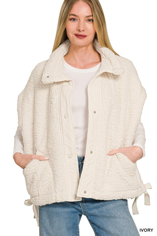 Oversized Faux Fur Vest