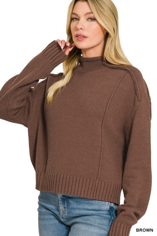 Mock Neck Sweater