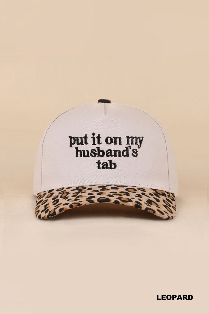 Husband’s Tab Hat