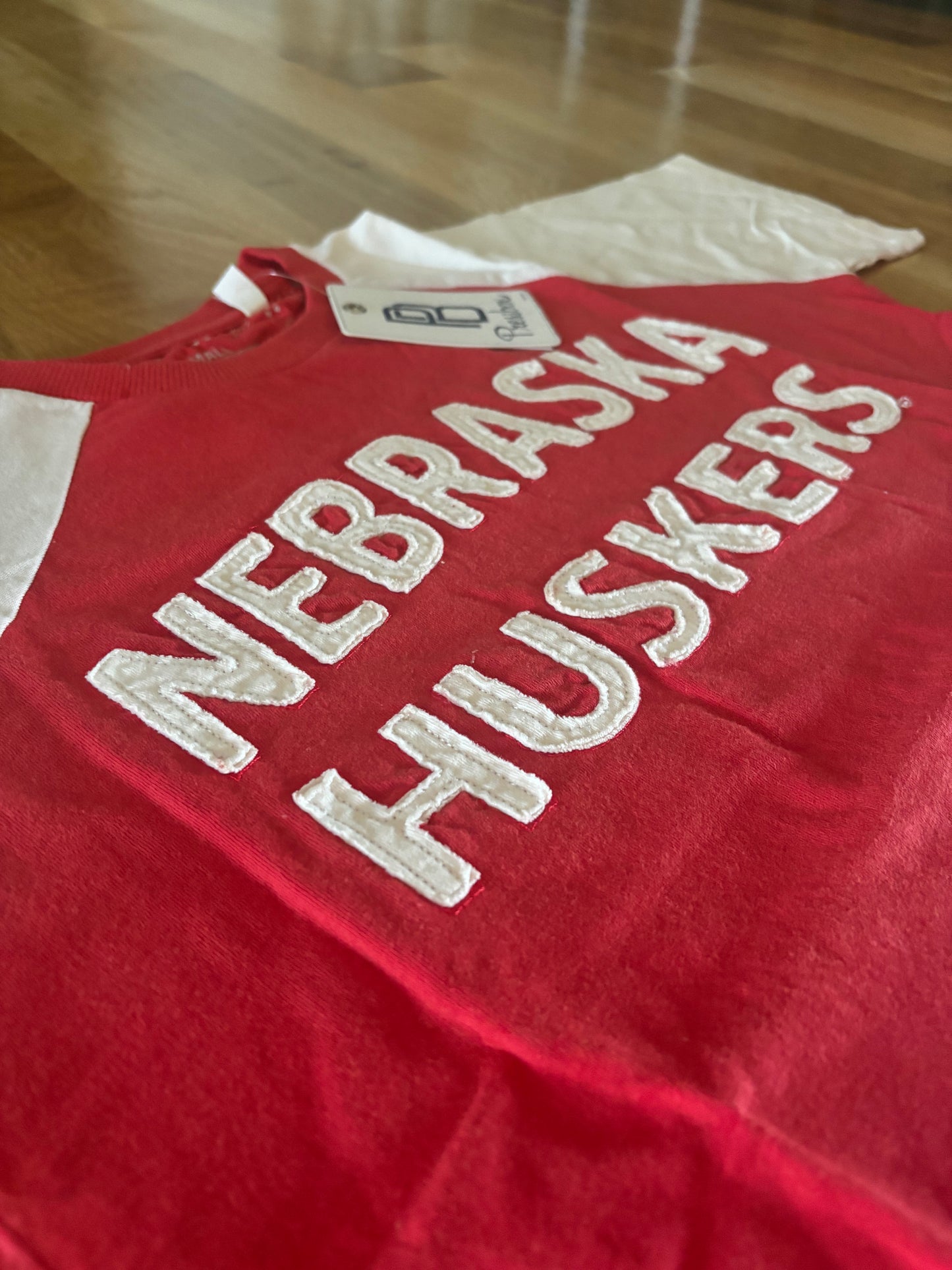 Nebraska Raglan Jersey Tee