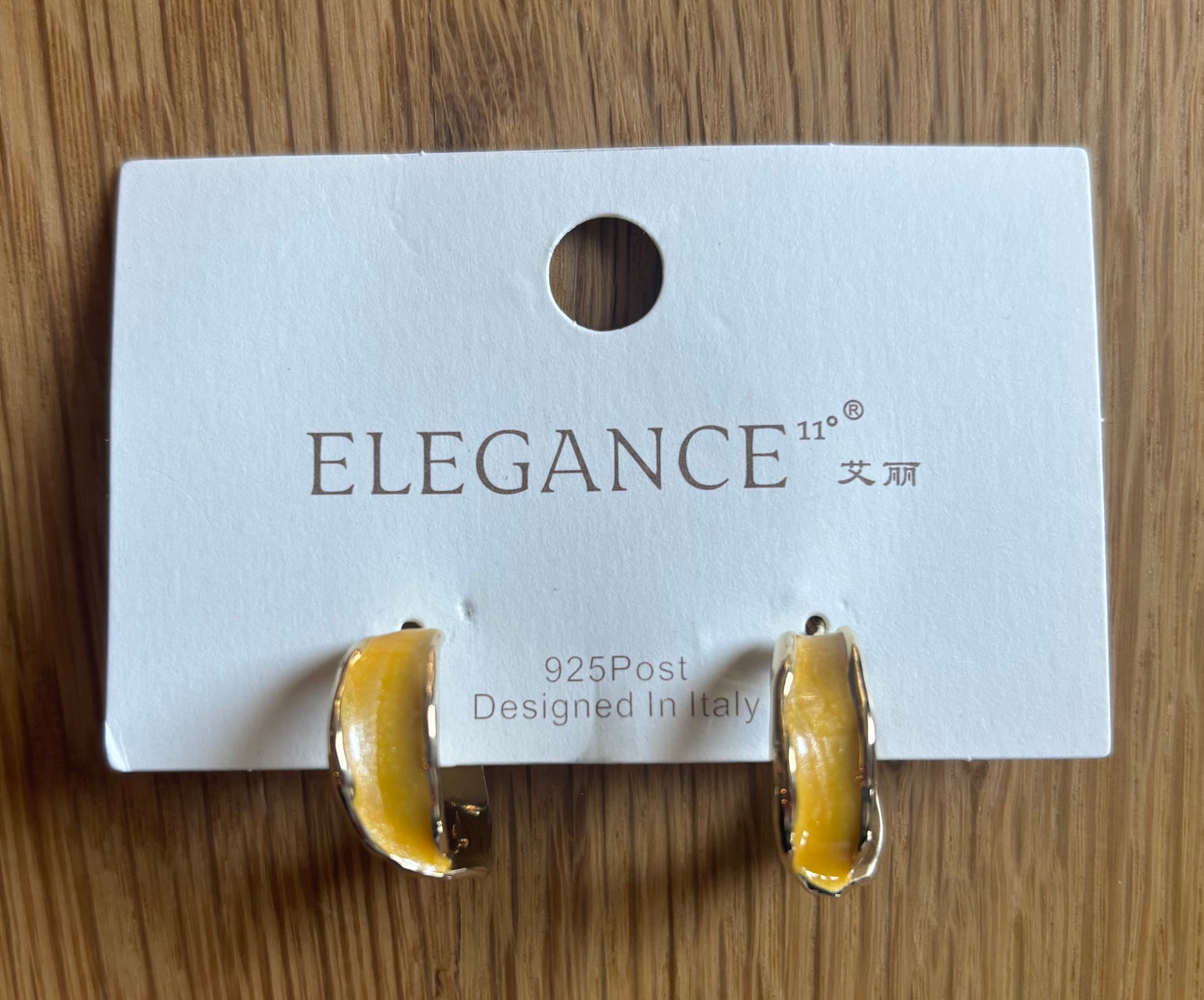 Yellow/Gold Hoops