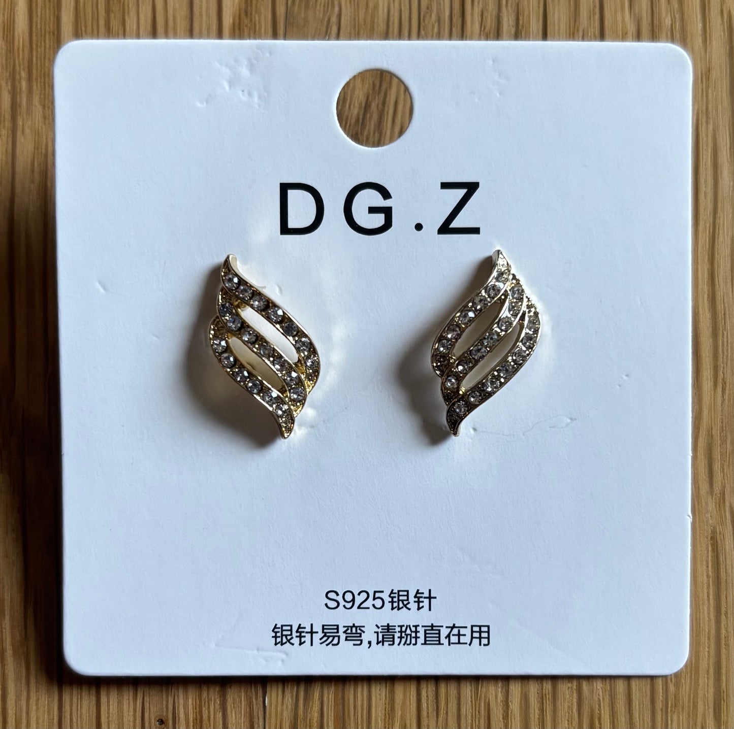 Triple Winged Earrings