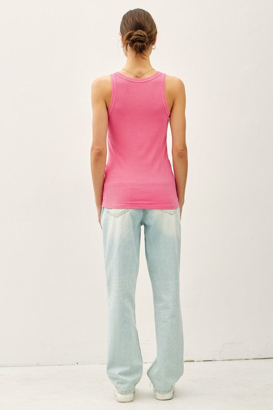 Ribbed Scoop Tank