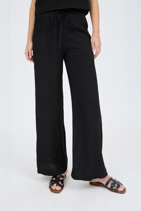 High Waist Wide Leg Pants