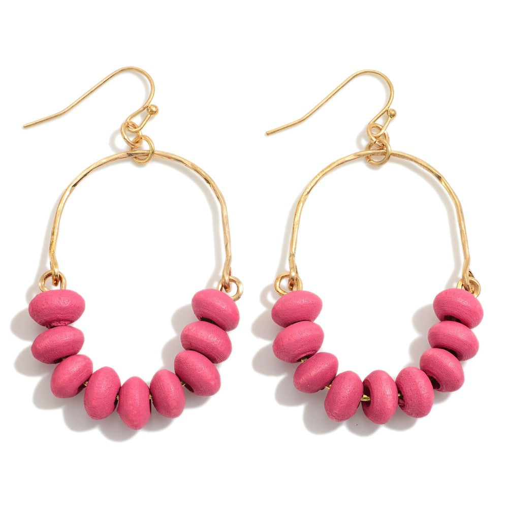 Gold Tone Arch Earring