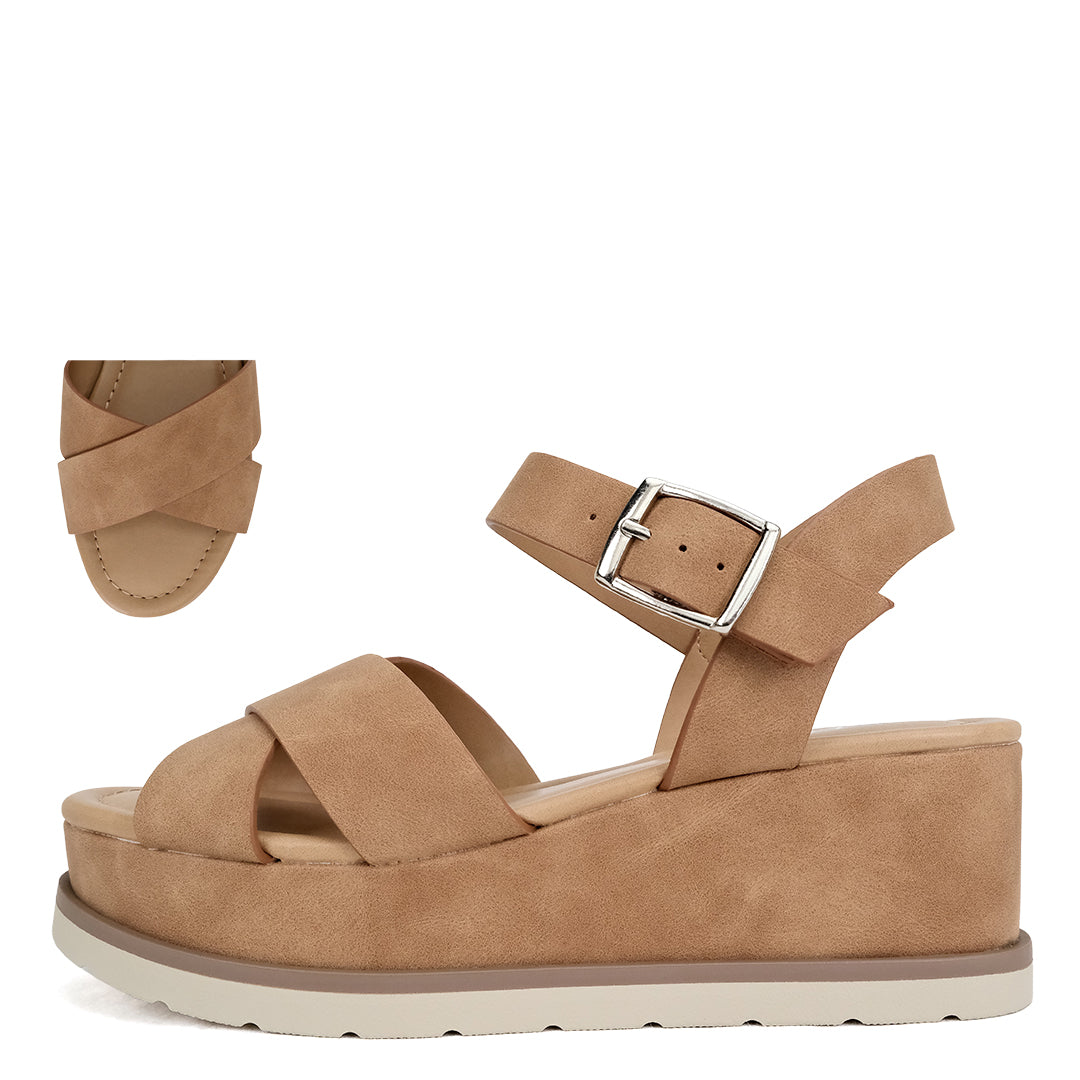 Clever Tan Sandal