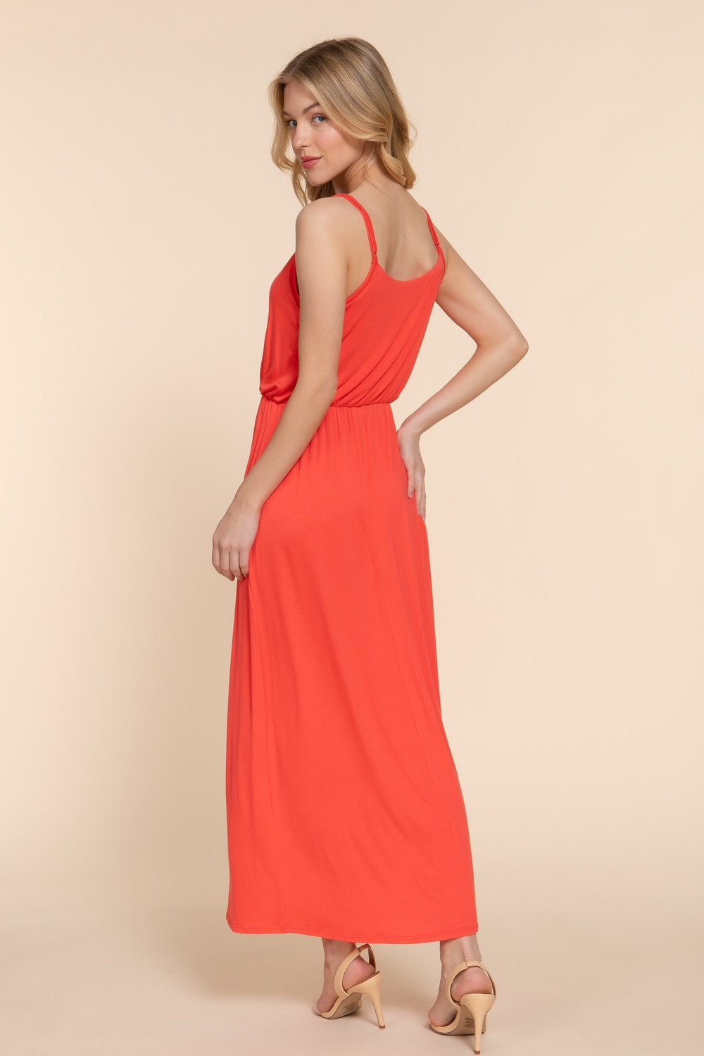 Waist Elastic Cami Dress *FINAL SALE*