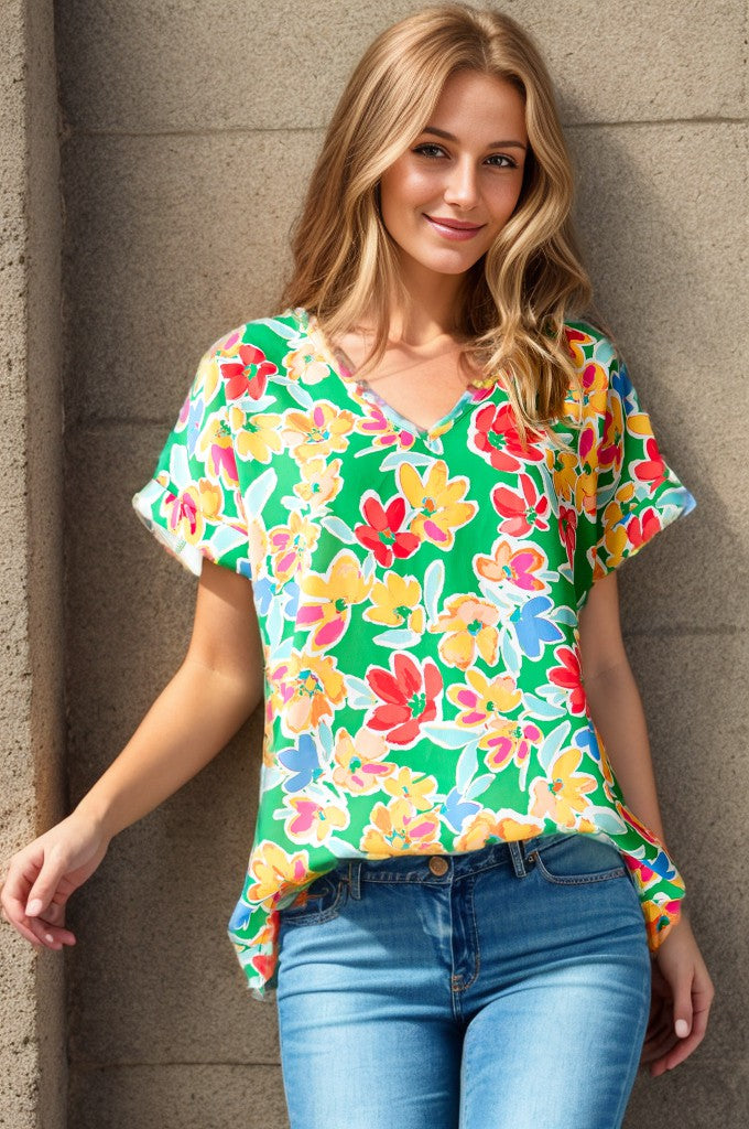 Floral Tunic Top *FINAL SALE*