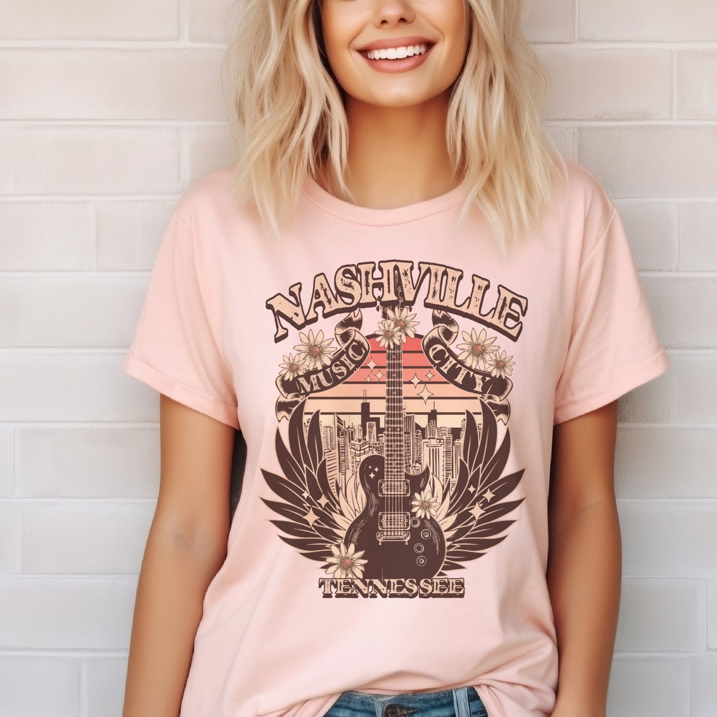 Nashville Music City Tee