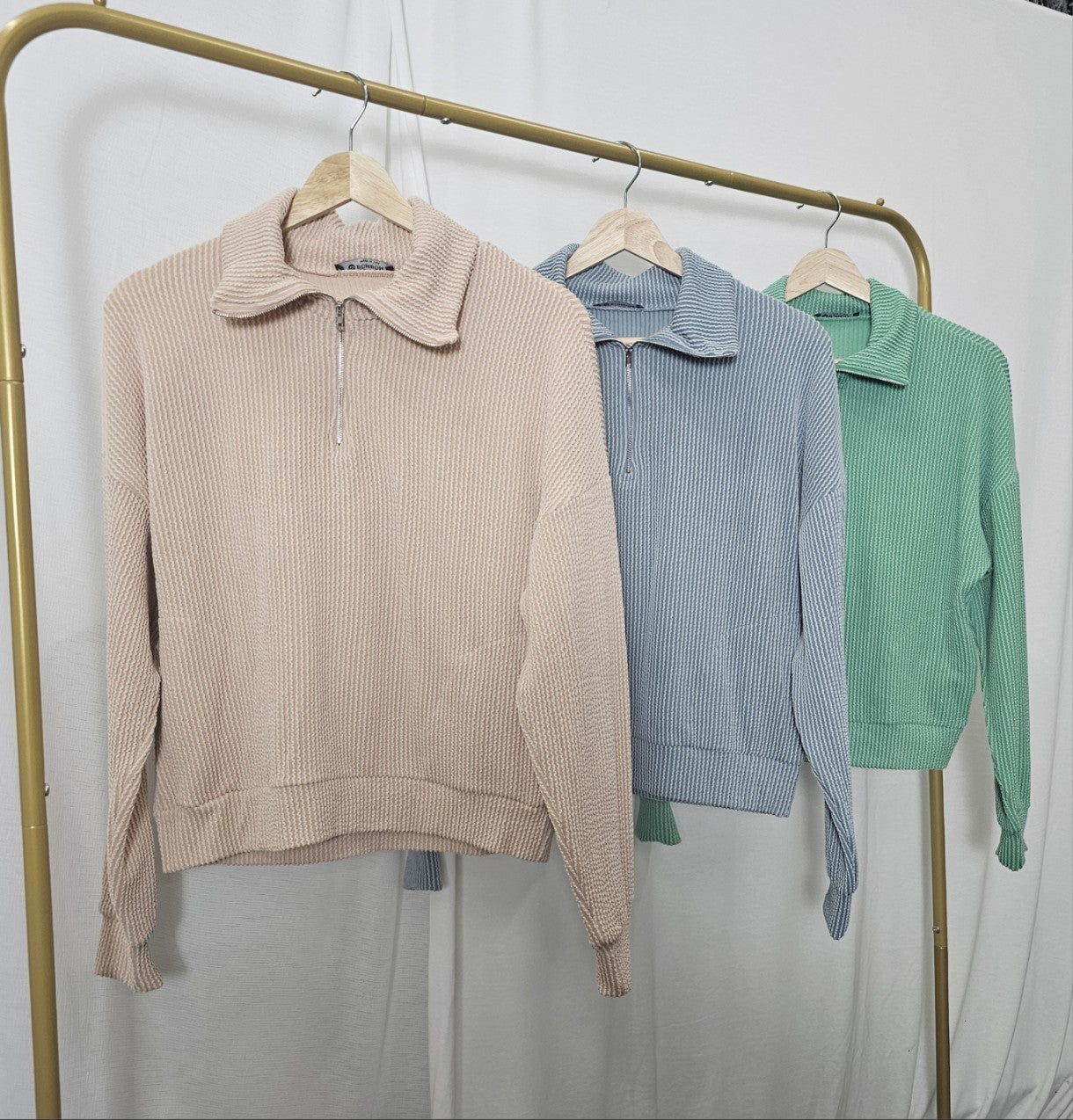Ribbed Pullover
