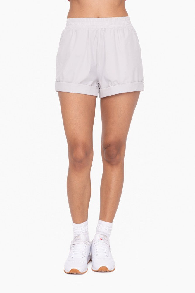 Cuffed Athleisure Short