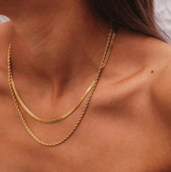 Twisted Blade Necklace