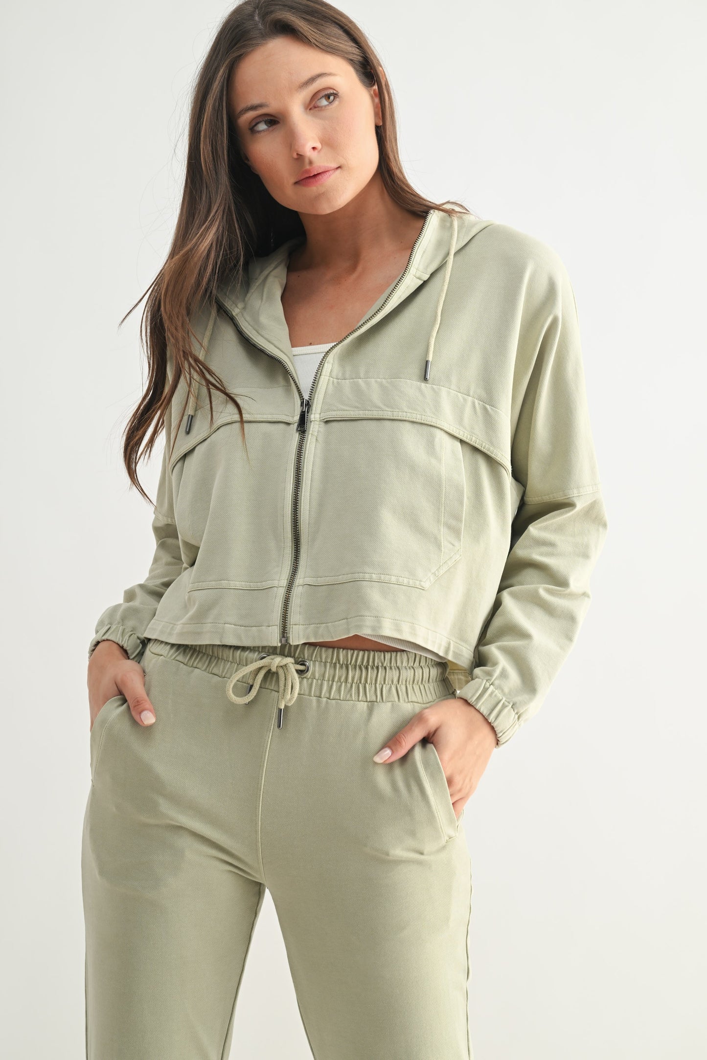 Utility Style Denim Jacket
