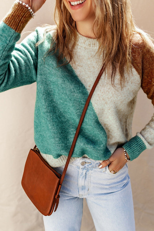 Color Block Sweater