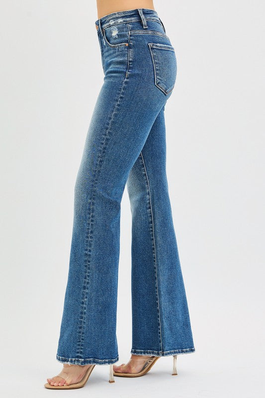 High Rise Flare Jeans