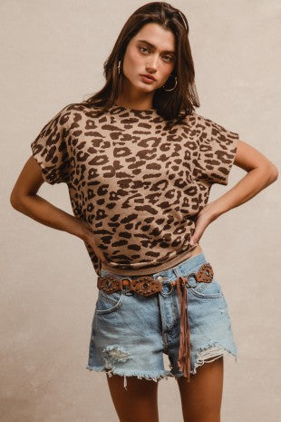 Leopard Print Top