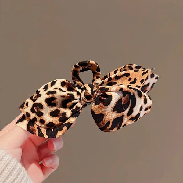 Animal Print Vintage Claw Clip