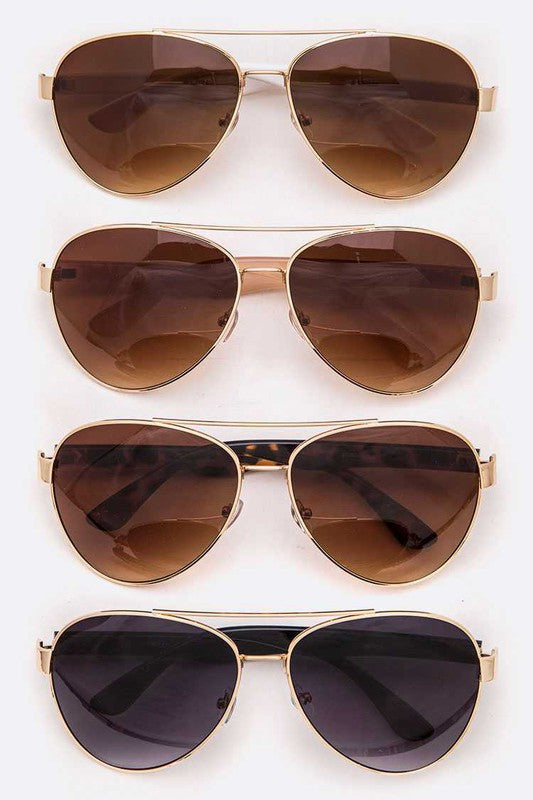 Logo Aviator Sunglasses