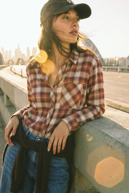 Plaid Flannel Shirt