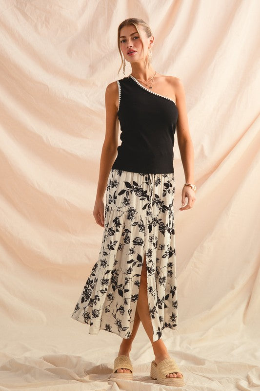 Floral Boho Skirt