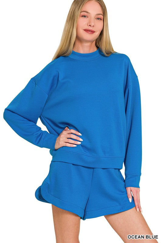 Scuba Pullover/Shorts Set