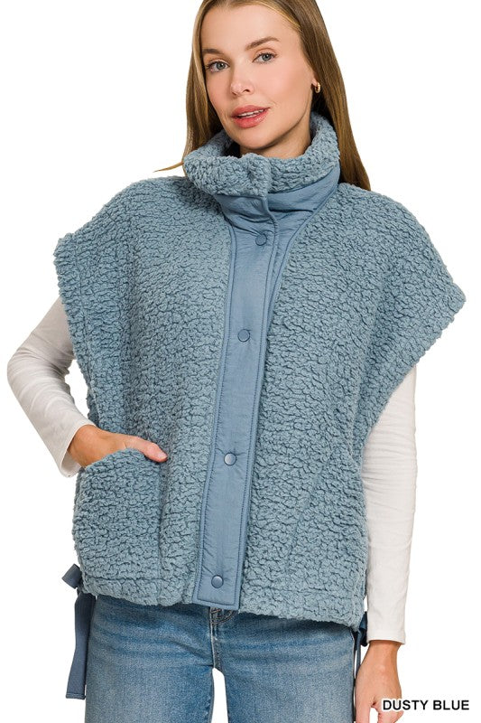 Oversized Faux Fur Vest