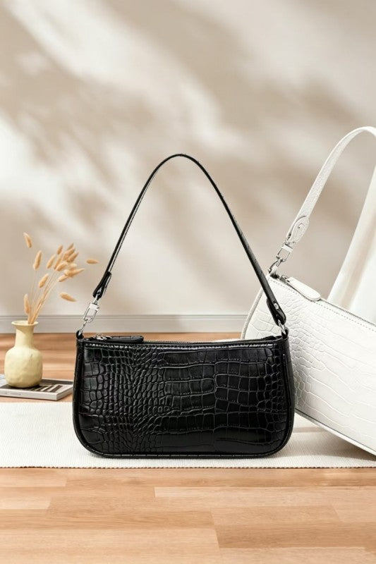 Crocodile Clutch Bag