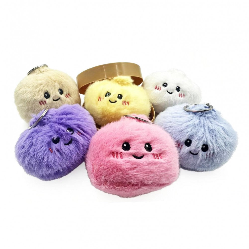 Plush Dumpling Key Ring