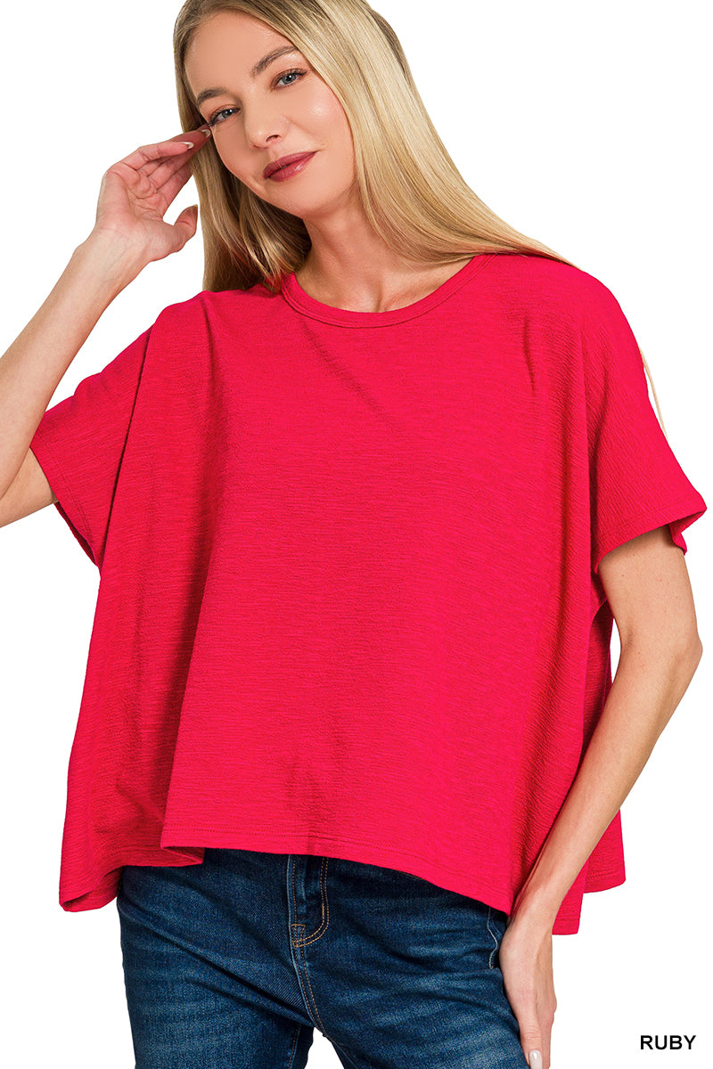 Slub Oversized Tee
