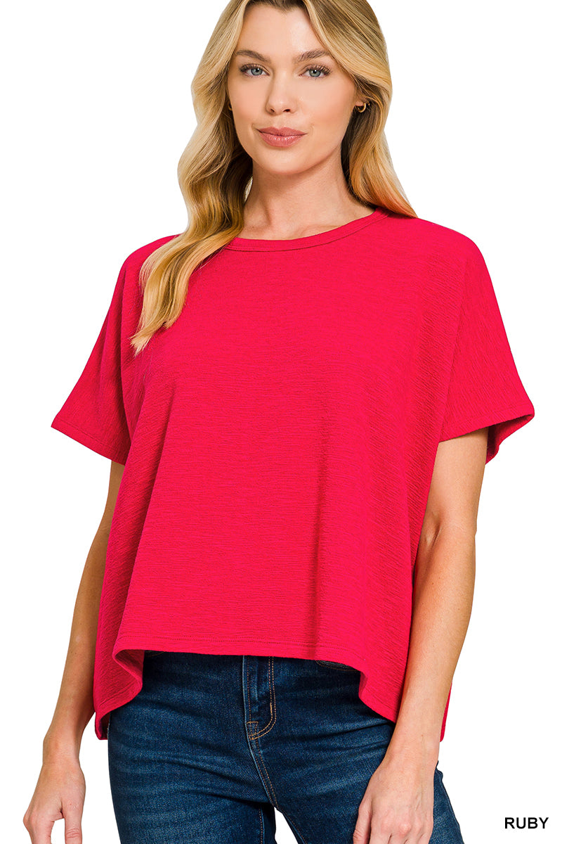 Slub Oversized Tee