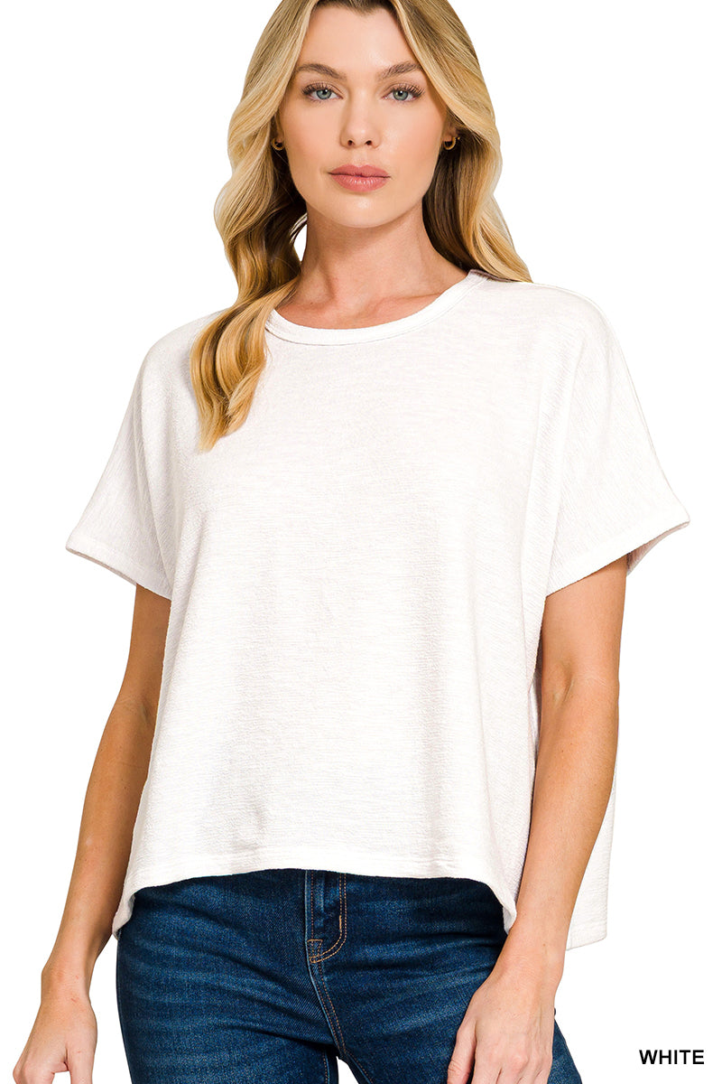 Slub Oversized Tee