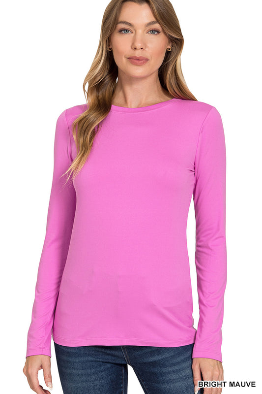 Microfiber Long Sleeve Tee