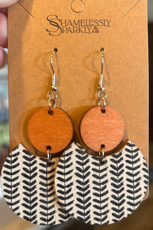 Boho Cork Earring