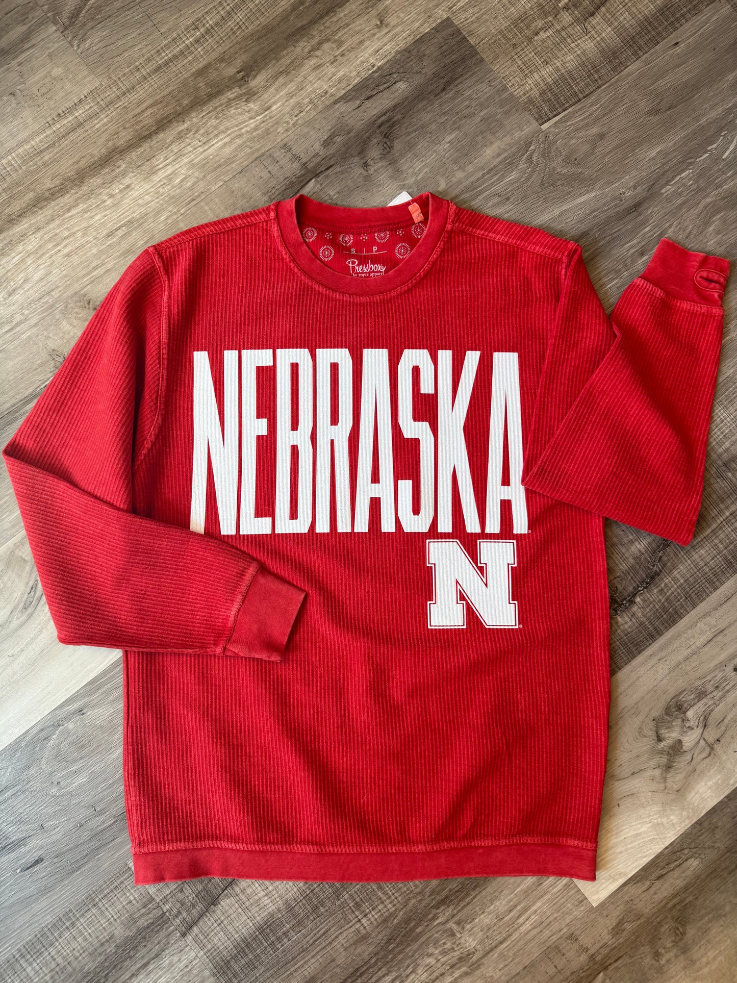 Nebraska Corded Sweatshirt