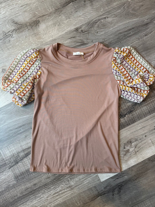 Solid Top Multi Fabric Sleeves