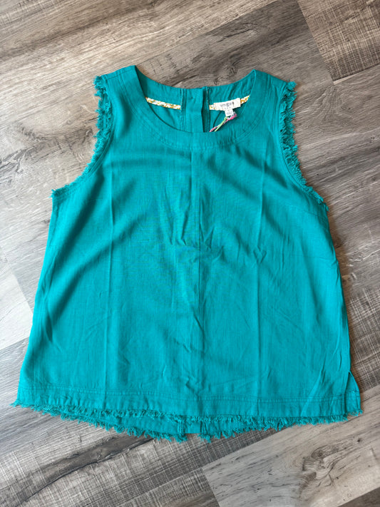 Linen Sleeveless Top