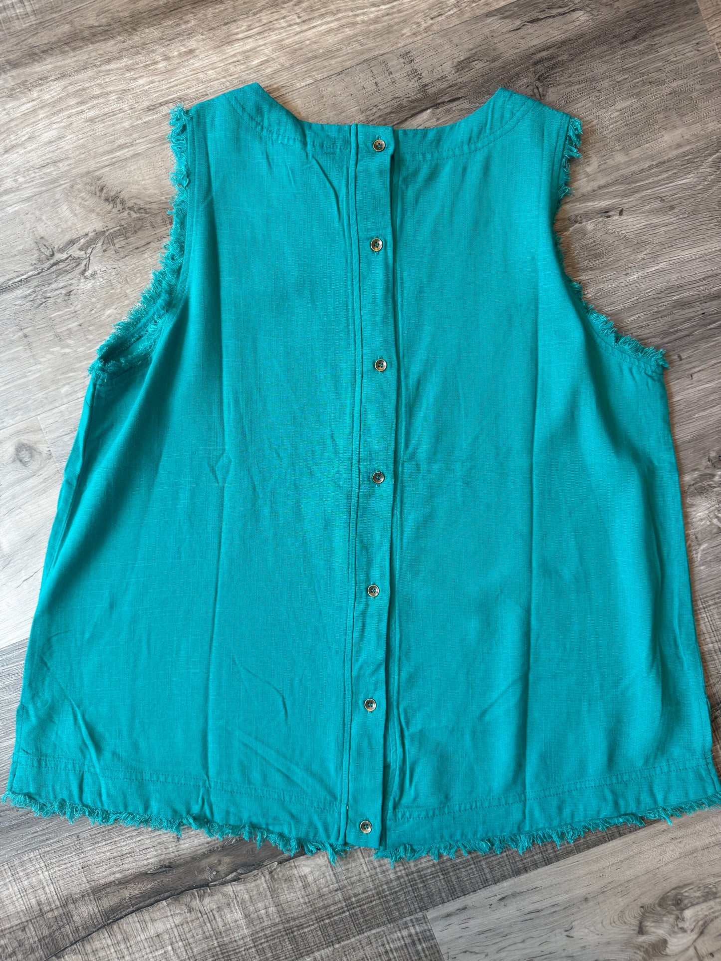 Linen Sleeveless Top