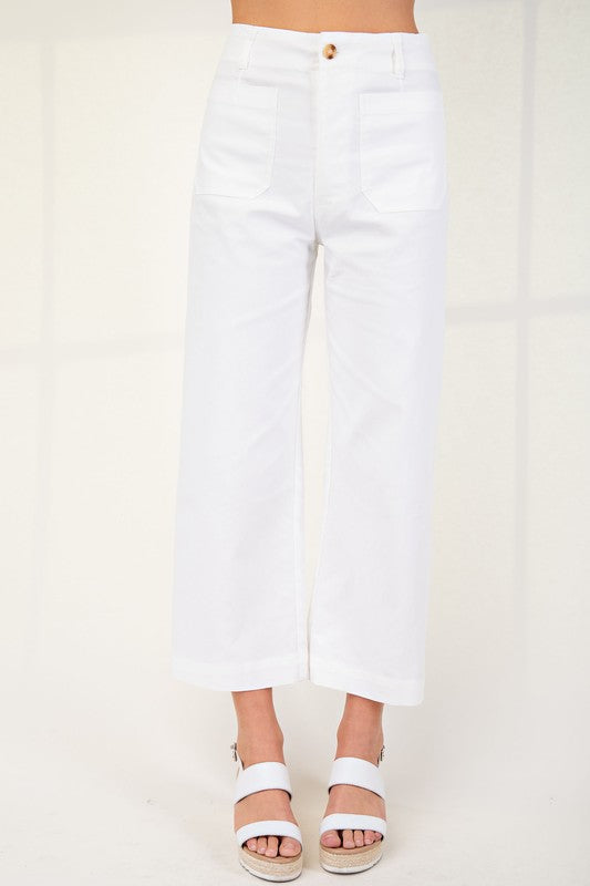 Ankle Cropped Summer Pants