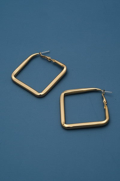 Square Hoop Earrings