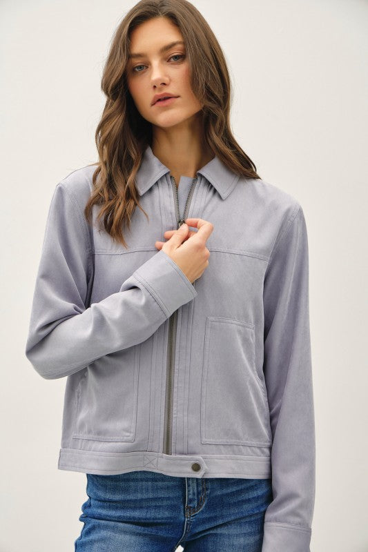 Suede Feel Jacket