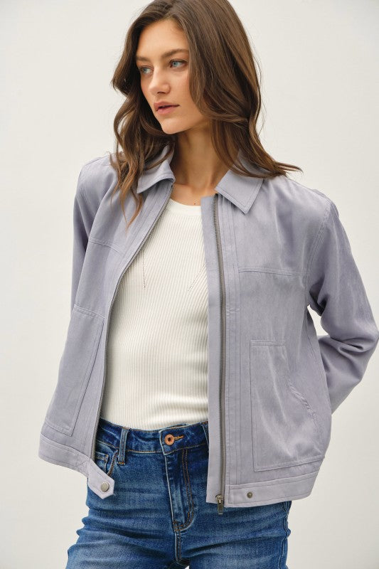 Suede Feel Jacket