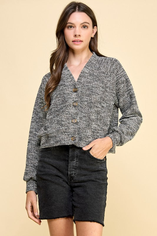 Tweed Cardigan