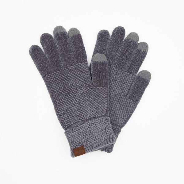 C.C. Chenille Touchscreen Gloves