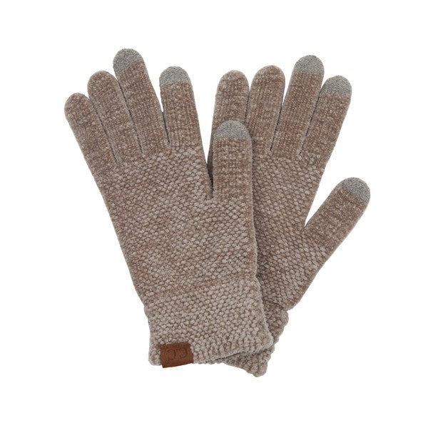 C.C. Chenille Touchscreen Gloves